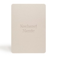 Kochanej Mamie / Kochanemu Tacie - Kartka Prezent dla Mamy Kartka dla Taty