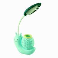 LAMPKA BIURKOWA ŚLIMAK LED USB