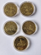 429/ Orlen, Kultowe Polskie Motocykle, Zestaw monet