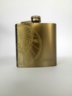 JAGERMEISTER PIERSIÓWKA Metalowa Logo ZŁOTA NA PREZENT NOWA