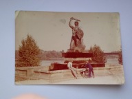 WARSZAWA - Pomnik Syreny, Wybrzeże Kościuszkowskie - pocztówka z 1978