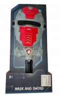Zestaw Miecz Kosmiczny LED 40–73 cm + Maska | Dla Dzieci, Impreza