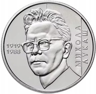 Ukraina - 2 UAH Mykola Łukash (2019)