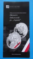 Folder 10 zł 2018 H.DEKUTOWSKI-ZAPORA,stan I