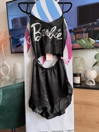 Missguided x Barbie krótka satynowa piżama rozmiar 38