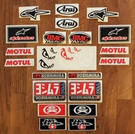 29szt Naklejki Zestaw DIRT BIKE KIT NR1 na Ścigacz Cross Quad Enduro Kask