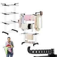 SUSZARKA NA PRANIE PIONOWA STOJĄCA DUŻA BALKONOWA OGRODOWA WOLNOSTOJĄCA