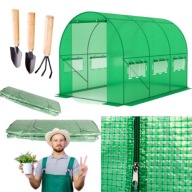 FOLIA NA TUNEL OGRODOWY ZAMIENNA 3x2m GRUBA PE 150 g/m² UV4 + GRATIS