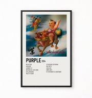 Plakat A4 z ramką STONE TEMPLE PILOTS "PURPLE" 21x29,7cm