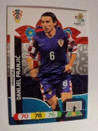 Karta panini autograf Chorwacja Pranjić Euro 2012