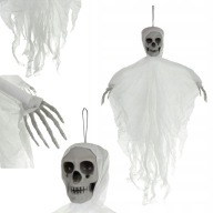 KOŚCIOTRUP NA HALLOWEEN SZKIELET WISZĄCY DEKORACJA OZDOBA WISZĄCA DUCH 70CM