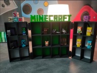 Minecraft Kinder Joy półka na wszystkie figurki z kolekcji Minecraft