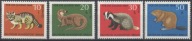 Berlin Mi. 316-319 czyste ** fauna