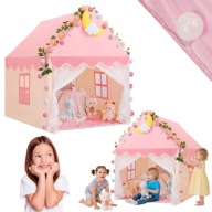 NAMIOT DOMEK OGRODOWY DLA DZIECI DO POKOJU DOMU ZAMEK PAŁAC RÓŻOWY