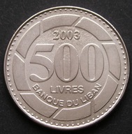 Liban 500 livres 2003