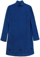 DESIGUAL Viena Dress stylowa sukienka haft Regular Fit M