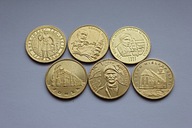 Zestaw monet 2 zł GN z 2007 roku - 6 szt