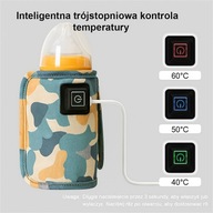 PRZENOŚNY PODGRZEWACZ DO BUTELEK MLEKA USB SAMOCHODOWY TURYSTYCZNY PODROZNY