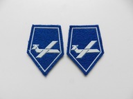 POLICJA LOTNICZA, OZNAKI na MUNDUR - ORYGINALNE PATKI wz.90 KORPUSÓWKI 1990