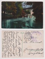 Kanał w Giżycku (Lötzen) 1915