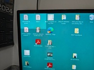 Monitor 25 cali IPS AOC Q2577PWQ 2560 x 1440 HDMI WADA OBRAZU nogę dodam