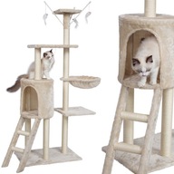 DRAPAK DLA KOTA WIEŻA LEGOWISKO DOMEK ZABAWKA