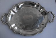 Taca Austro-Węgry - srebro 800 - 0,7 kg - judaika