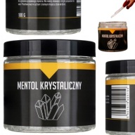 KRYSZTAŁKI MENTOL KRYSTALICZNY DO SAUNY 100G AROMATERAPIA SAUNA INHALACJA