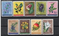 JUGOSŁAWIA kwiaty Mi 882-90**