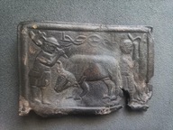 Stara klamra cechowa rzeźnika Niemcy oryginał