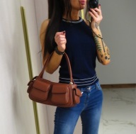 Roberta Biagi dzianinowa bluzeczka BLUE r. M/L