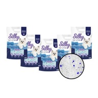 5x Mocny ŻWIREK dla Kota SILIKONOWY Bezpyłowy CHŁONNY 19L BEZZAPACHOWY