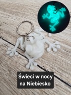 Breloczek Świecący Żabka - Brelok Druk 3D Keychain mixGadzet