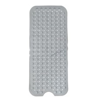 Mata Antypoślizgowa Do Wanny 99x40 Przyssawki Bezpieczna Szara