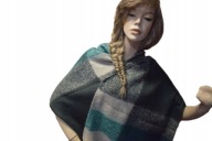 DUŻY SZAL DAMSKI ZIMOWY nr 503