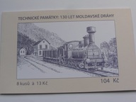 Czechy - zabytki techniki - kolejnictwo - zeszycik - Mi. MH 0-185 **