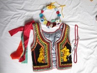 STRÓJ KRAKOWSKI GORSET WIANUSZEK KORALE PROFESJONALNY 5-8 LAT