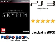 THE ELDER SCROLLS V SKYRIM + MAPA -komplet- GRA PS3 =PsxFixShop= GW!