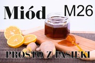 BANER SPRZEDAŻ MIODU MIÓD PROSTO Z PASIEKI120X80 M26