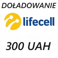 Doładowanie Lifecell Ukraina 300UAH hrywien
