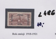 LATARNIE MORSKIE,IRAK Mi:ROK EMISJI 1918-21 L486