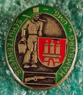 ODZNAKA SCHÜTZENVERBAND HAMBURG - STOWARZYSZENIE STRZELECKIE HAMBURG NIEMCY