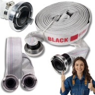 WĄŻ DO POMPY SZAMBA STRAŻACKI SSAWNY 2 CALE 52MM 20M 8 BAR DO ŚCIEKÓW WODY