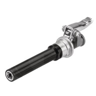 KOŃCÓWKA SMAROWNICY SAMOBLOKUJĄCA Z DŹWIGNIĄ DŁUGA M10x1 GRANIT