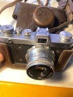 FED Zaria radziecki aparat niezawodny sprawny po przegladzie