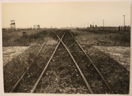 OŚWIĘCIM - BRZEZINKA AUSCHWITZ - BIRKENAU - 2 ORYGINALNE PIECZĄTKI
