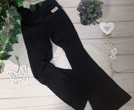 H&D dzwony spodnie ocieplane prążek 146cm 11lat