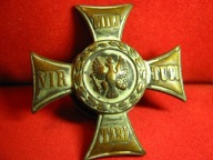 1909 odznaka Lejb-Gwardii Pułku Grenadierów Virtuti Militari syg. Шуберть