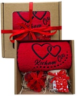 PREZENT NA WALENTYNKI DZIEŃ KOBIET MĘŻA ŻONY KĄPIELOWY ZESTAW UPOMINEK