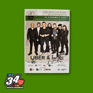 PLAKAT Z AUTOGRAFAMI - LIBER & INOROS